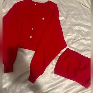 NWOT✨KNITTED SWEATER SET